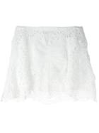 Chloé Embroidered A-line Skirt