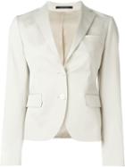 Tagliatore Two Button Blazer, Women's, Size: 48, Nude/neutrals, Spandex/elastane/cupro/cotton