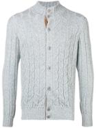 Doriani Cashmere Cable Knit Cardigan - Unavailable