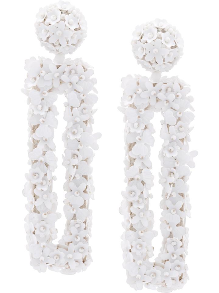 Sachin & Babi Fleur Dawn Earrings - White