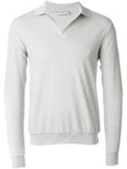 Melindagloss Terrycloth Polo Sweater