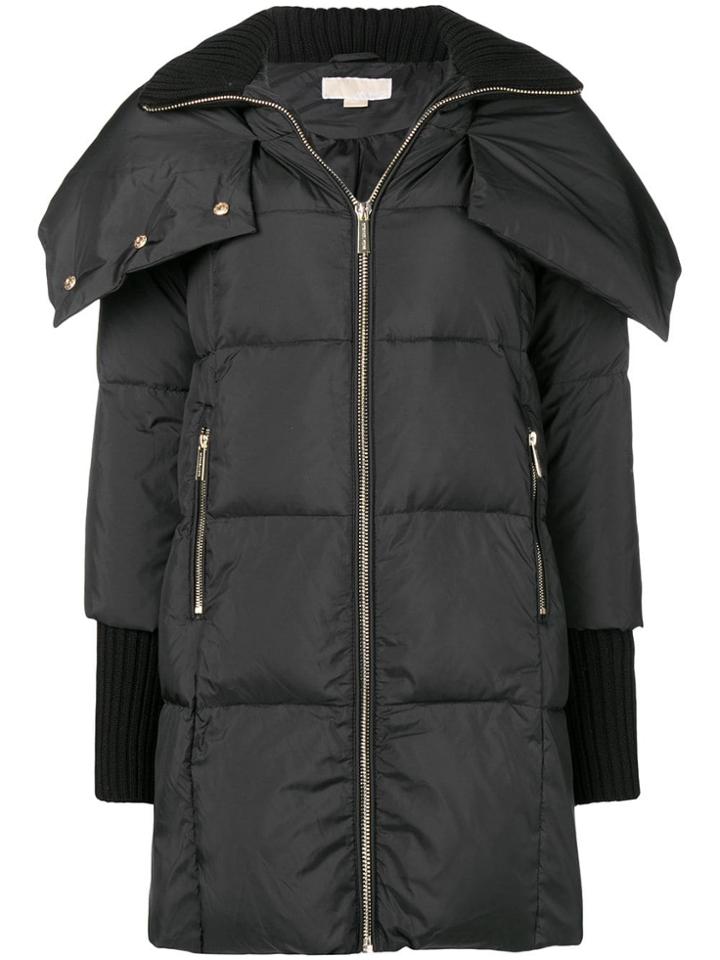 Michael Michael Kors Down Parka Coat - Black