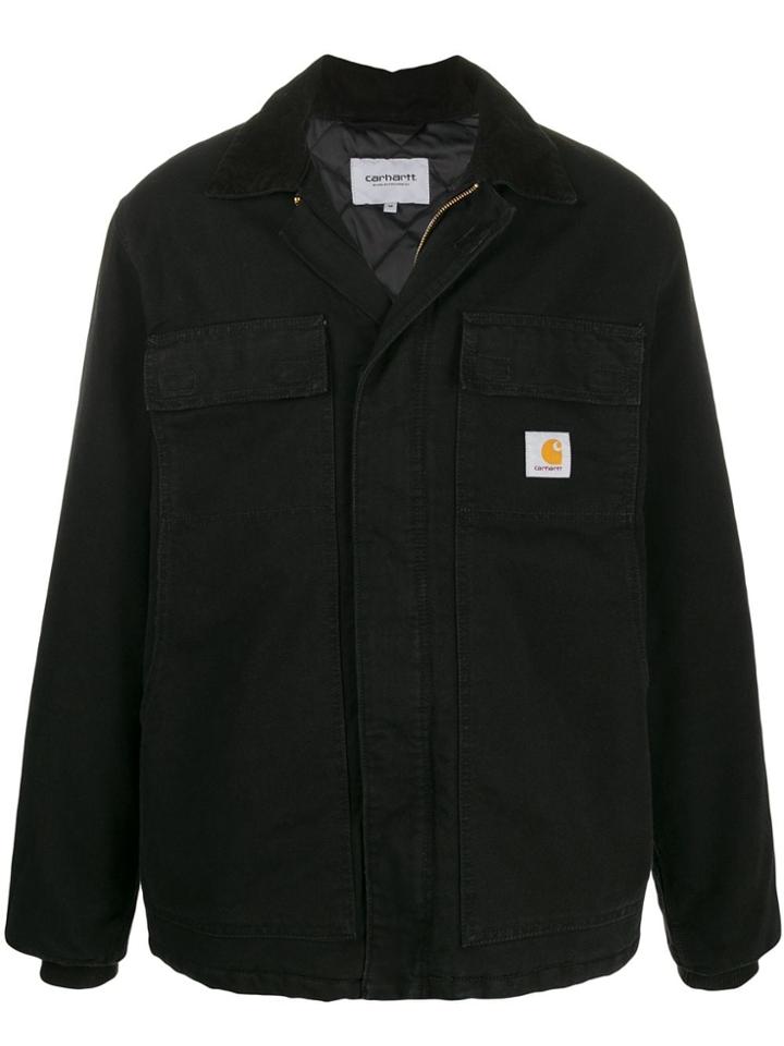 Carhartt Wip Logo Patch Light Jacket - Black