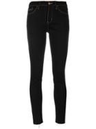 Calvin Klein Jeans Cropped Skinny Jeans - Black