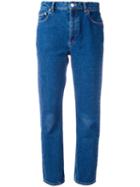 Balenciaga Straight-leg Jeans, Women's, Size: 40, Blue, Cotton