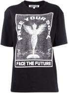 Mcq Alexander Mcqueen 'free Your Soul' Printed T-shirt - Black
