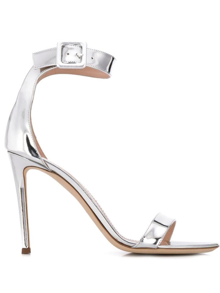 Giuseppe Zanotti Open Toe Sandals - Silver