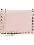 Valentino 'rockstud' Crossbody Bag - Pink & Purple