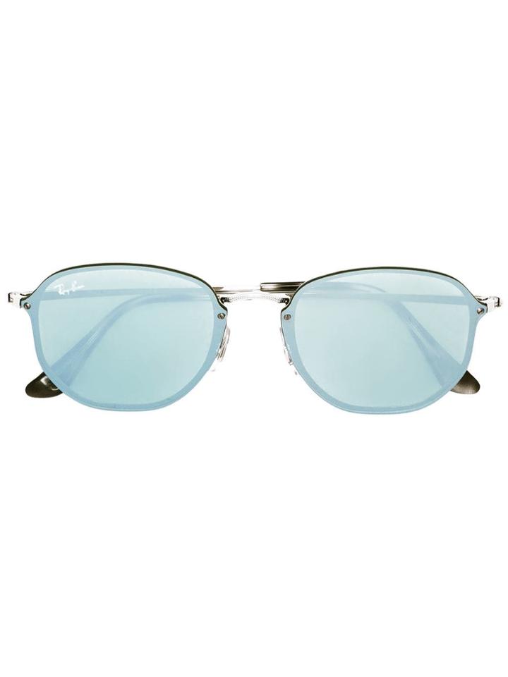 Ray-ban Hexagonal Sunglasses - Blue