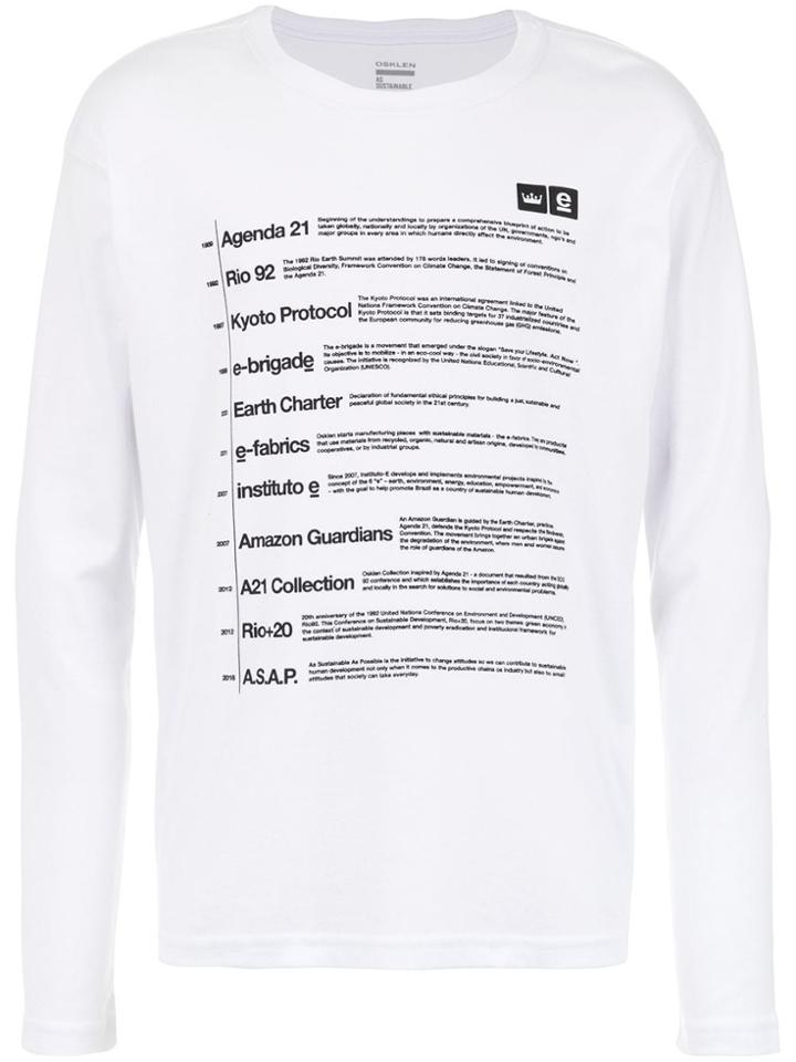 Osklen Timeline T-shirt - White
