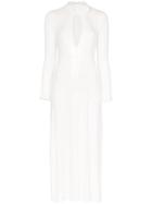 Attico Sequin-embellished Dress - White