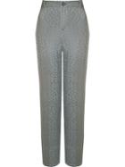 Uma Raquel Davidowicz - 'prova' Trousers - Women - Silk/viscose - 44, Grey, Silk/viscose