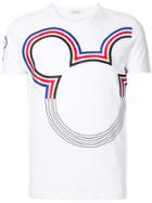 Iceberg Mickey Embroidered T-shirt - White