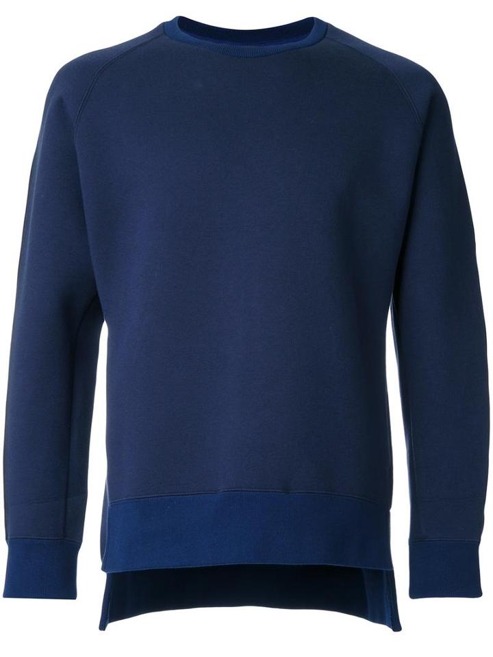 En Route Crew Neck Sweatshirt, Men's, Size: 2, Blue, Cotton