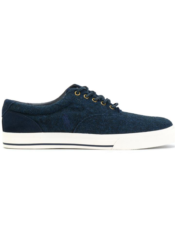 Polo Ralph Lauren Contrast Sneakers - Blue