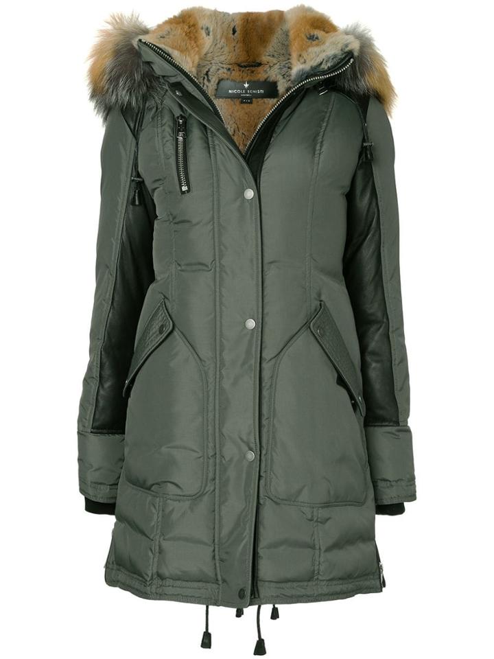 Nicole Benisti Chelsea Parka Coat - Green