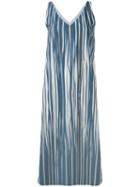 Stephan Schneider - Irritation Dress - Women - Cotton - M, Women's, Blue, Cotton