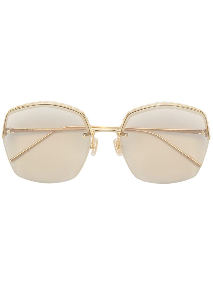 Boucheron Eyewear Square Sunglasses - Metallic