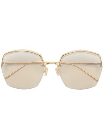 Boucheron Eyewear Square Sunglasses - Metallic