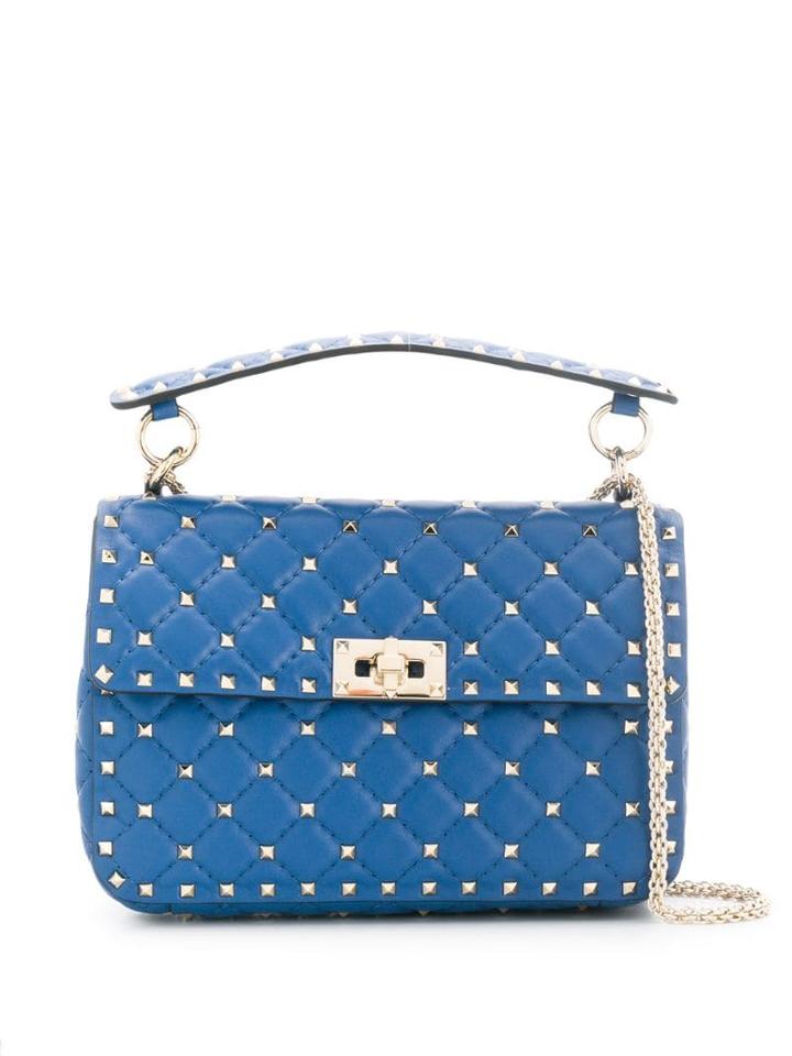 Valentino Valentino Garavani Rockstud Hand Bag - Blue