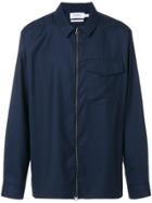 Schnaydermans Zipped Shirt - Blue