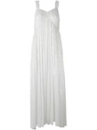 Mes Demoiselles Marylin Dress, Women's, Size: 38, White, Silk/lurex/cotton