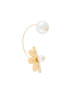 Simone Rocha Pearl Flower Earrings - Metallic