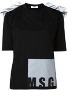 Msgm Ruffled Shoulders T-shirt