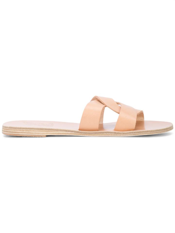 Ancient Greek Sandals Desmos Slip-on Sandals - Nude & Neutrals
