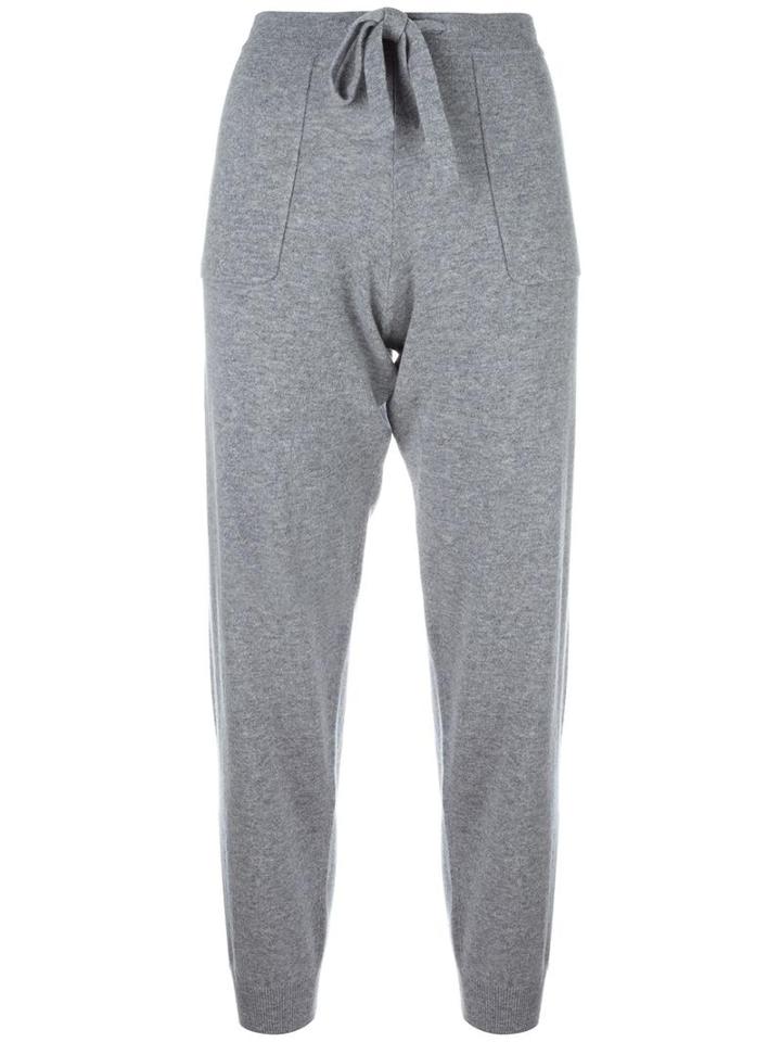 Allude Tie Waist Sweatpants, Women's, Size: Xs, Grey, Cashmere/virgin Wool