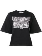 Msgm Rimini! Photographic Print T-shirt - Black