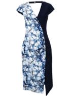Ginger & Smart 'arctic Slimline' Dress, Women's, Size: 8, Blue, Polyester/viscose