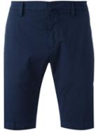 Dondup Chino Shorts, Men's, Size: 31, Blue, Cotton/spandex/elastane