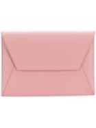 Mm6 Maison Margiela Envelope Clutch - Pink & Purple