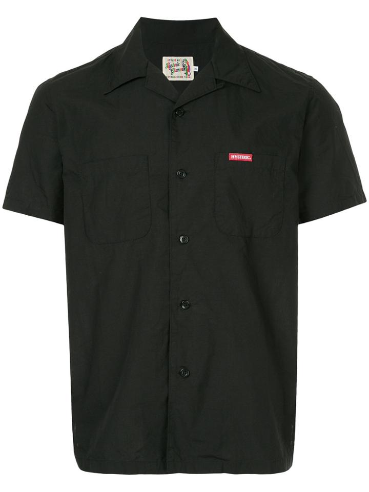 Hysteric Glamour Printed Back Shirt - Black