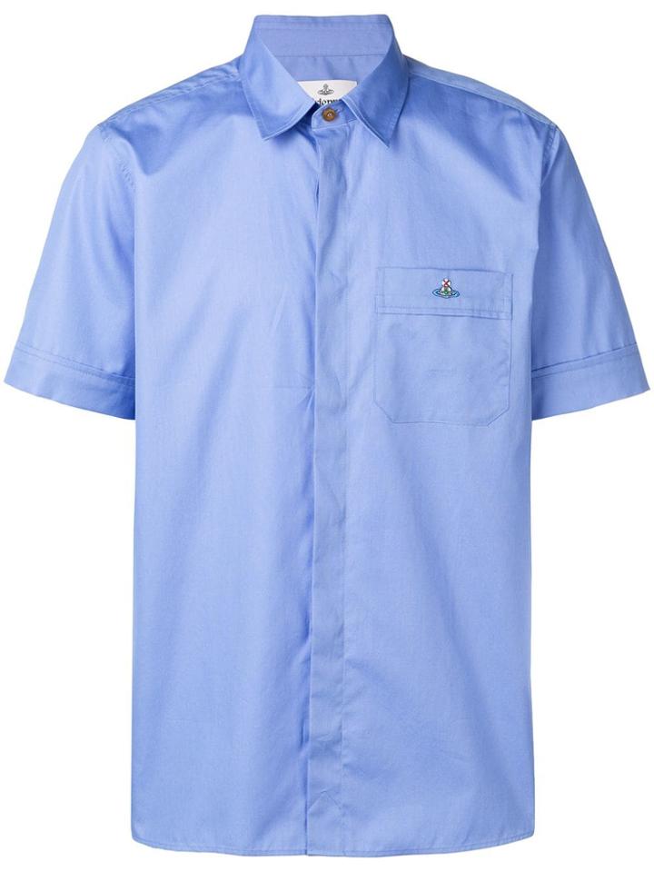 Vivienne Westwood Short Sleeve Shirt - Blue