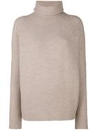 Christian Wijnants Turtleneck Jumper, Women's, Size: Small, Nude/neutrals, Virgin Wool