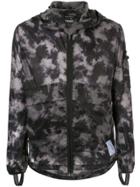 Satisfy Tie Dye Lightweight Jacket - Black