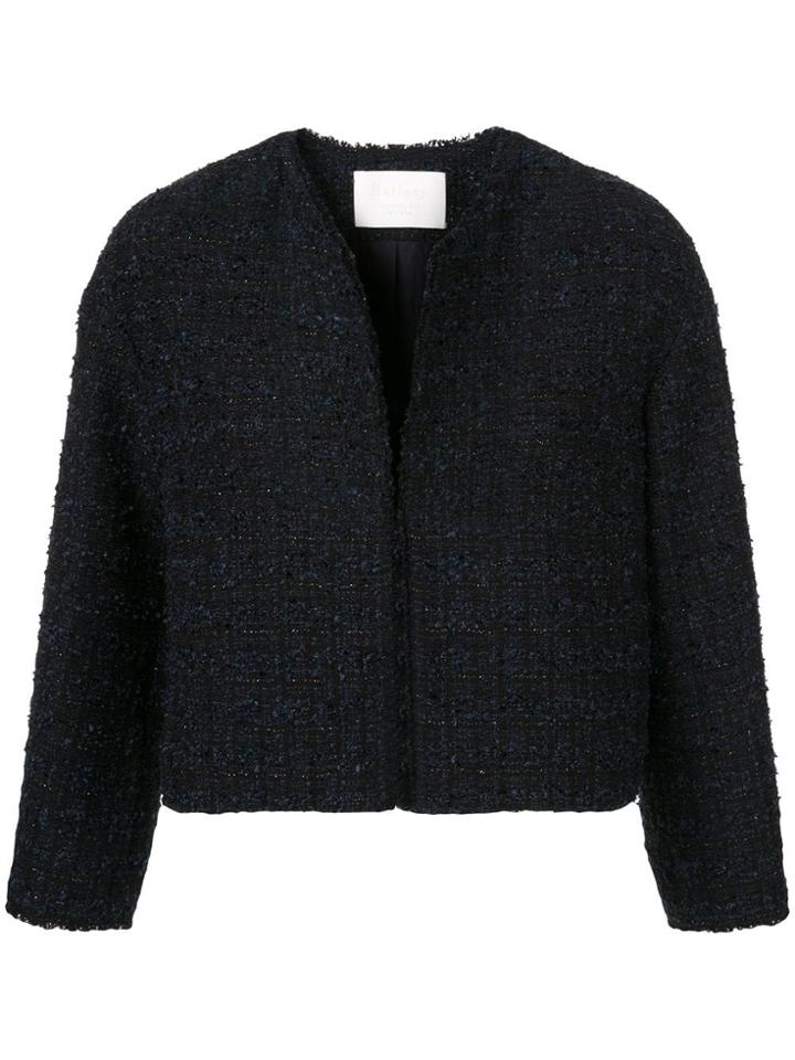 Ballsey Cropped Sleeve Jacket - Blue