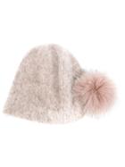 Ca4la Perfectly Fitted Knitted Hat - Nude & Neutrals