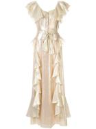 Alice Mccall Astral Plane Gown - Gold