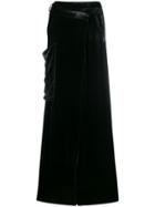 Masnada Wide-leg Oversized Trousers - Black