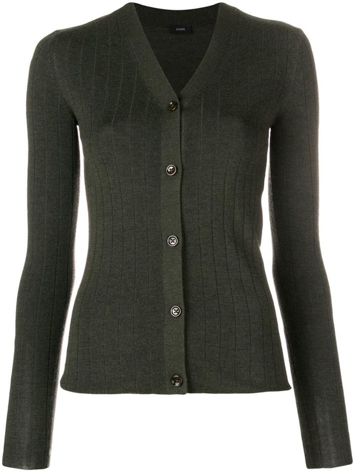 Joseph V-neck Cardigan - Green