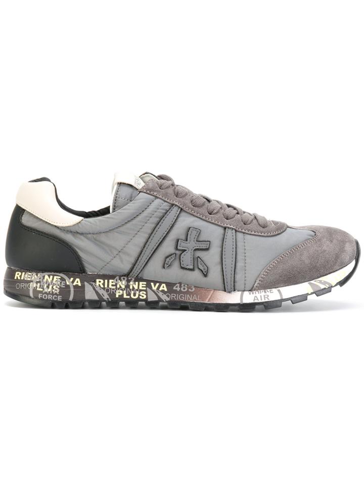 Premiata Lace-up Sneakers - Grey