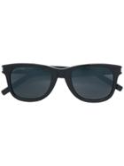 Saint Laurent Eyewear Mass Square Sunglasses - Black