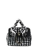 Ermanno Scervino Scarf Handle Tote - Black