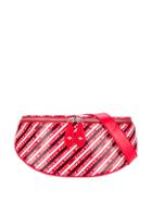 Pinko Logo Print Bum Bag - Red