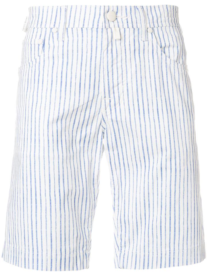 Jacob Cohen Slim Handkerchief Shorts - White