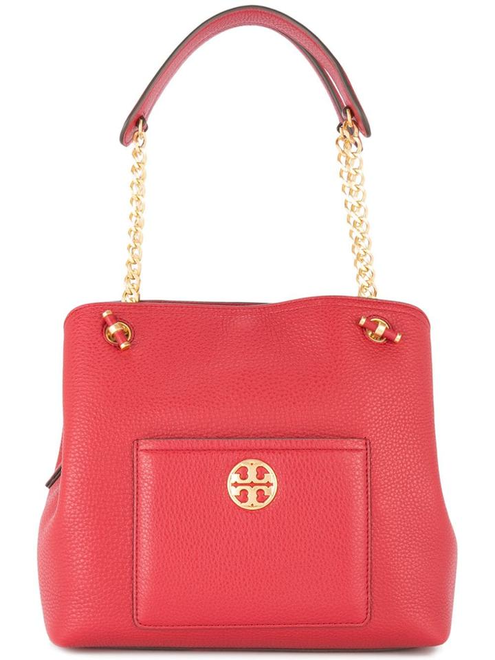Tory Burch Small Chelsea Tote - Red