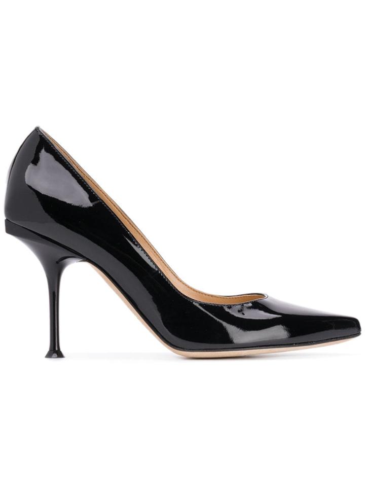 Sergio Rossi Sr Milano Pointed Pumps - Black